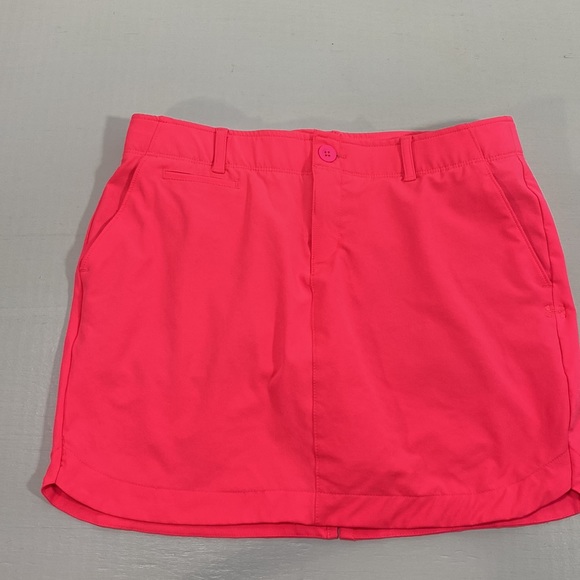 Bright, pink, under armour, golf / athletic skort - Picture 4 of 10